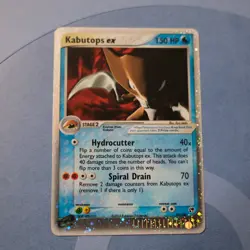 NM/LP Condition Kabutops ex Holo Rare Sandstorm 97/100 Pokemon Card - Image 1