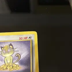 Pokemon TCG Meowth 56/64 Jungle Regular LP Non Holo Card - Image 5