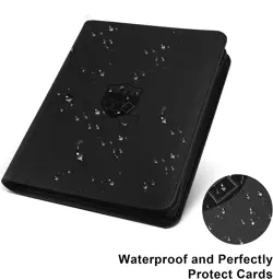 Trading Card Binder 12 Pocket, PU Cover Card Binder for 720 Cards, Premium trad - Image 4