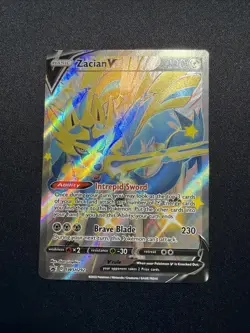 Zacian V (Shiny) SWSH292 SWSH: Sword & Shield Promo Cards Holo - NM - Image 2