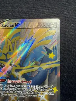 Zacian V (Shiny) SWSH292 SWSH: Sword & Shield Promo Cards Holo - NM - Image 4