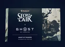Magic The Gathering MTG - Secret Lair Ghost Of Tsushima - FOIL OVP - Image 1