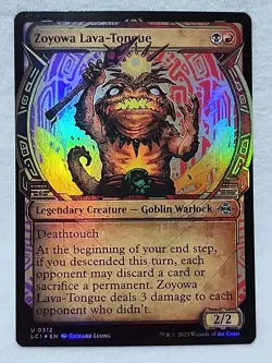 Zoyowa Lava-Tongue 0312 Showcase Foil Uncommon The Lost Caverns of Ixalan - Image 1