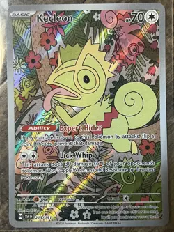 Pokemon TCG Kecleon 213/191 Illustration Rare Holo IR S&V Surging Sparks - Image 1