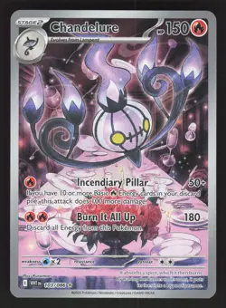 Chandelure 103/086 Pokemon TCG SV: White Flare NM - Image 1