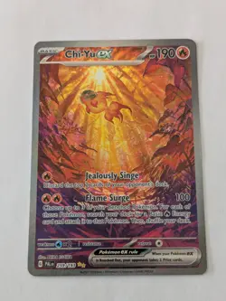 Chi-Yu Ex 259/193 NM Special Illustration Rare Pokemon TCG Paldea Evolved - Image 1