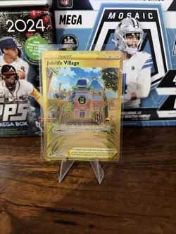 2022 Pokemon SWSH Astral Radiance Jubilife Village Secret Rare #212/189 - Image 1
