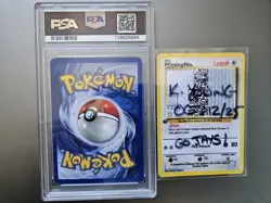 POKEMON TCG PSA 5 - KOGAS BEEDRILL - 1ST EDITION - GYM CHALLENGE - HOLO - Image 2