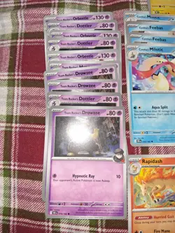 Pokemon TCG Mixed Lot Team Rocket's destined rivals bulk playable - Image 3