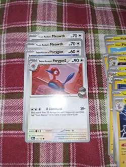 Pokemon TCG Mixed Lot Team Rocket's destined rivals bulk playable - Image 4