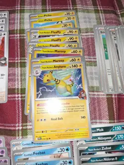 Pokemon TCG Mixed Lot Team Rocket's destined rivals bulk playable - Image 5