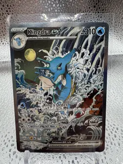 Kingdra EX 131 Pokemon TCG Scarlet & Violet Black Star Promo - Image 1