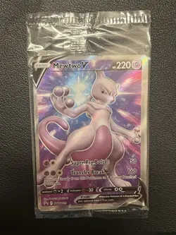 Mewtwo V SWSH229 Black Star Promo SEALED Pokemon Go ETB Promo 2022 - Image 1