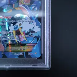 Pokemon Team Aqua's Kyogre EX Full Art Holo Ultra Rare 6/34 Double Crisis PSA - Image 5