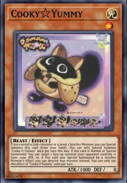 Cooky Yummy Yu-Gi-Oh! JUSH-EN017 1st Ultra Rare - Image 1