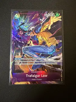 Trafalgar Law (Illustration Box Vol.6) P-093 One Piece Promotion Cards Foil - Image 1