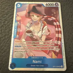 NAMI - OP11-054 - One Piece - FOIL - English - Super Rare - Image 1