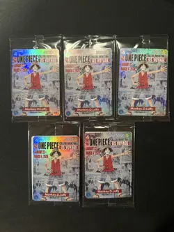 Monkey.D.Luffy College Basketball US Voyage P-055 One Piece Promotion SEALED NEW - Image 1