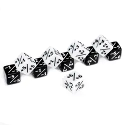 5 Stuck Magic The Gathering CCG MTG Spiele Zahler +1/+1 & -1/-1 Wurfelset - Image 4