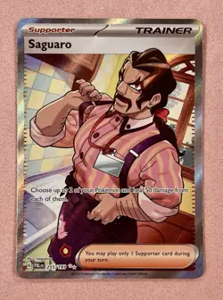 Saguaro | S&V Paldea Evolved 255/193 | Holo Ultra Rare | Pokemon Card TCG | NM - Image 1