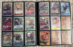 One Piece Binder Collection 400+ Card Lot Rares/Foils - Luffy (Read Description) - Image 4
