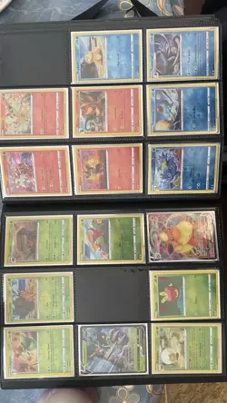 Huge Binder Collection Lot of 300+ Pokemon Card Mixed SWSH/SM V/VMAX/GX Rares - Image 3