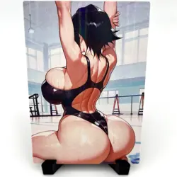 Bleach Rukia Kuchiki Sexy Anime Waifu Girl Doujin Lewd Goddess Story Art Card - Image 1