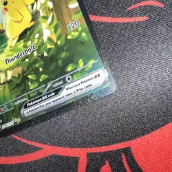 Pokemon Pikachu EX Full Art Holo 200 HP Card 276/217 Electric Basic English - Image 5