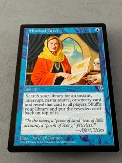 Mystical Tutor Mirage MTG—Unplayed Near Mint/Mint—Vintage Magic the Gathering - Image 3