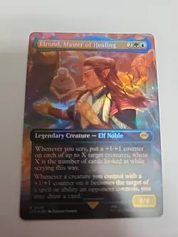 Elrond, Master of Healing (Borderless) Universes Beyond: the Lord of the Rings: - Image 1