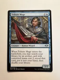 Tribute Mage - MTG Modern Horizons - NM - Image 1