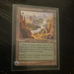 Undiscovered Paradise Visions NM-/LP MTG Magic the Gathering b - Image 2