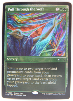MTG - Foil Promo Pack: Edge of Eternities #0397 - PULL THROUGH THE WEFT - Image 1