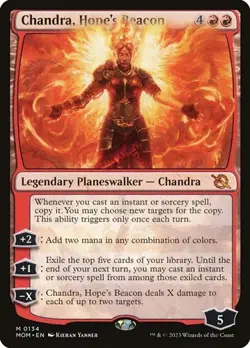 Chandra, Hope's Beacon MOM NM MTG - Image 1