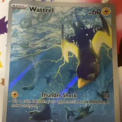 Pokemon TCG Twilight Masquerade Wattrel 178/167 Holo Illustration Rare NM - Image 3