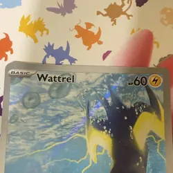 Pokemon TCG Twilight Masquerade Wattrel 178/167 Holo Illustration Rare NM - Image 4
