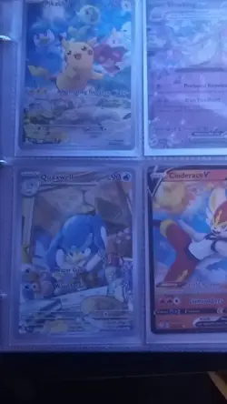 Pokemon TCG Binder Collection Mixed Lot SV1S-SV2a Pikachu Rayquaza GX EX V - Image 1