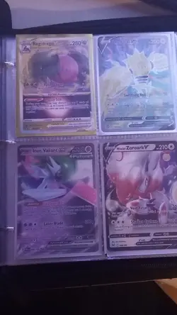 Pokemon TCG Binder Collection Mixed Lot SV1S-SV2a Pikachu Rayquaza GX EX V - Image 3