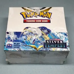 1x Pokemon Sword & Shield Silver Tempest Booster Box 36 Factory Sealed Packs New - Image 1