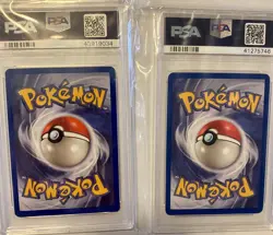 LOT (2) 1ST EDITION DARK BLASTOISE POKEMON NON HOLO WOTC PSA 10 ROCKET SET 2000 - Image 4
