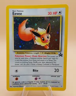 Eevee Holo Pokemon Black Star Promo #11 WOTC 1999-2000 - Image 1