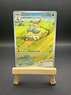 Grotle 164/162 Pokemon TCG S&V Temporal Forces Illustration Rare English - Image 1