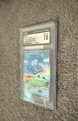 Bubble Mew Paldean Fates 232/091 Special Illustration Rare CGC GEM Mint 10 - Image 3