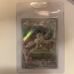 Pokemon Meowth 106/094 – Phantasmal Flames – English IR (Illustration Rare) NM - Image 4