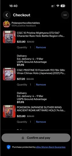 Pokemon Bundle Slabs x17 Count Total (Reserved) - Image 5