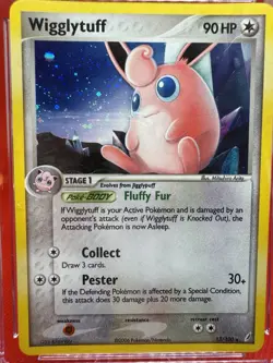 CGC 9 MINT Wigglytuff 13/100 EX Crystal Guardians Holo Pokemon TCG 2006 - Image 2