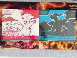 Pokemon Black Bolt and White Flare Pokemon Center ETB Sealed Elite Trainer Boxes - Image 1