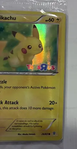 POKEMON TCG Pikachu SEALED Holo Toys R Us Promo 2016 NM+M - Image 4
