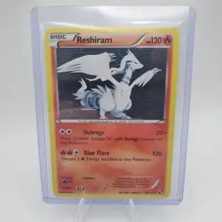 Reshiram 26/114 Black & White Holo LP Pokemon TCG - Image 3