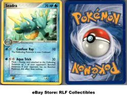 2004 Pokemon, EX Team Rocket Returns, #48/109 Seadra, Uncommon (c) - Image 1
